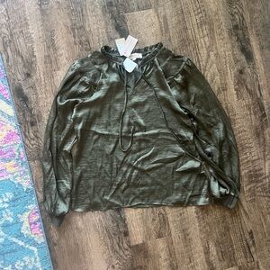 NWT Silk Shirt